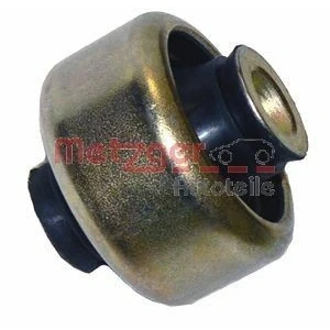 Imagem de METZGER 52023208 Casquilho de braço Suspensão Eixo dianteiro, exterior Rolamento borracha e metal para transversal RENAULT: Clio 4