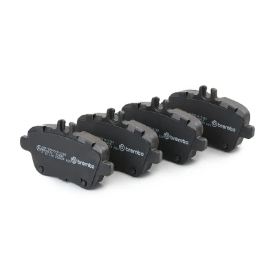 Imagem de BREMBO P 50 140 Jogo de pastilhas para travão disco preparado indicador aviso desgaste com parafusos pinça acessórios