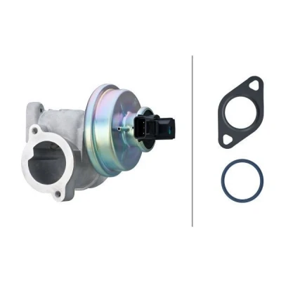 Imagem de HELLA 6NU 014 865 581 Válvula EGR electro pneumático com juntas FORD: Transit Mk5 Camião de plataforma/Chassis, Van, MONDEO 3