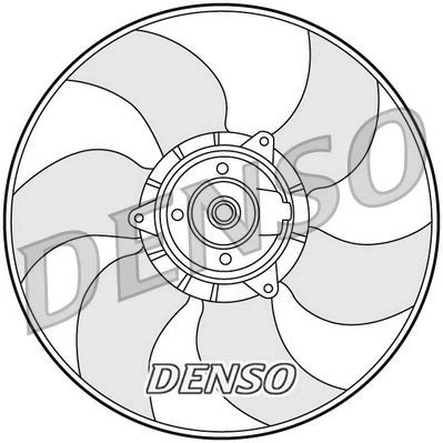 Imagem de DENSO DER23001 Ventilador de Radiador 380