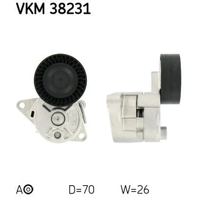 Imagem de SKF VKM 38231 Polia Tensora BMW: 3 Sedan, 5 Touring