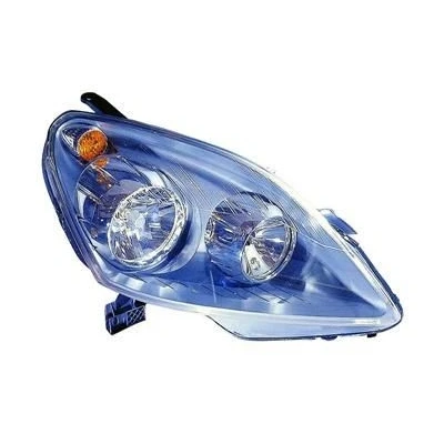 Imagem de ABAKUS 442 1149R LDEM2 Farol Principal à direita H1, H7 amarelo Caixa com interior preto, motor de regulação do alcance dos faróis P14.5s, PX26d
