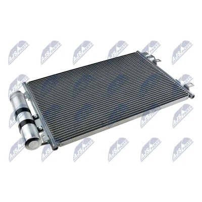 Imagem de NTY CCS RE 012 Condensador sem secador Alumínio 550 R 134a RENAULT: Kangoo I Express