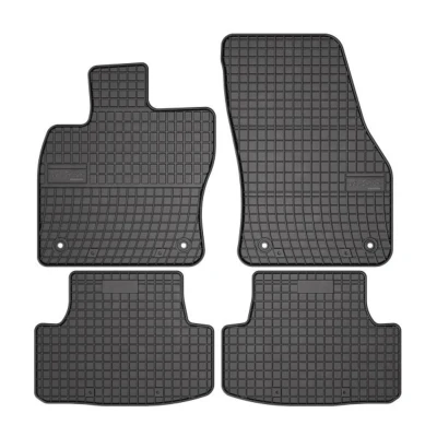 Imagem de FROGUM 547471 Conjunto de tapete chão Borracha à frente e atrás 4 preto medida SEAT: Ateca