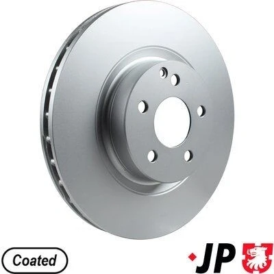 Imagem de JP GROUP 1363107700 Disco de travão Eixo dianteiro 330 32 5 ventilado revestido MERCEDES BENZ: Classe E Sedan, T modell, CLS Coupe