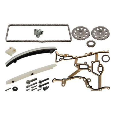 Imagem de FEBI BILSTEIN 49689 Jogo de correntes distribuição simples, Corrente fechada OPEL: Corsa C Hatchback, D B Hatchback