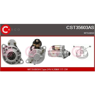 Imagem de CASCO CEF74007AS Motor eléctrico, ventilador do radiador