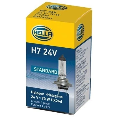 Imagem de HELLA 8GH 178 555 251 Lâmpada, farol de longo alcance H7 24V 70W Halogéneo