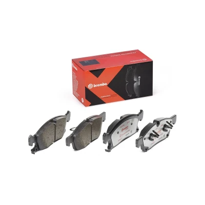 Imagem de BREMBO P 37 017X Jogo de pastilhas para travão disco com avisador sonoro desgaste sem acessórios JEEP: GRAND CHEROKEE 4