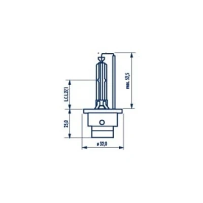 Imagem de NARVA 840423000 Lâmpada, farol de longo alcance D4S 42V 35W Xenon TOYOTA: Avensis II Station Wagon, Auris Hatchback, Carrinha, LEXUS: IS 3, 2