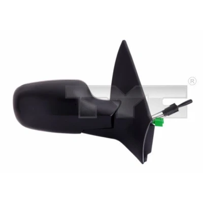 Imagem de Espelho retrovisor Tyc 328 0086 esquerda preto ajuste: por cabo de aço, não esférico RENAULT: MEGANE 2 Kombi,