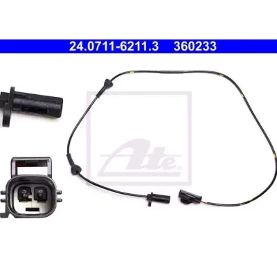 Imagem de ATE 24.0711 6211.3 Sensor de ABS 1085 VOLVO: V70 2, XC70 I Cross Country