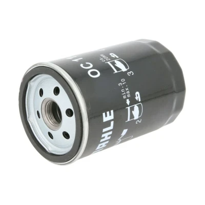 Imagem de MAHLE ORIGINAL OC 110 Filtro de óleo com duas válvulas retenção aparafusado MERCEDES BENZ: W124 Sedan, 190, W123 Sedan