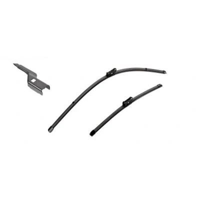 Imagem de Escova do limpa vidros Denso Flat DF 015 600/475mm Sem armação para veículo com volante à esquerda VOLKSWAGEN: Passat B7 Variant, CC, Jetta 4