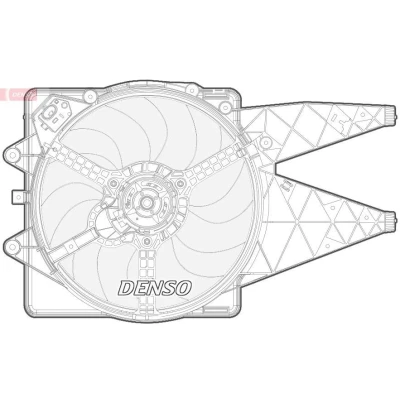 Imagem de DENSO DER09092 Ventilador de Radiador 405 12 300