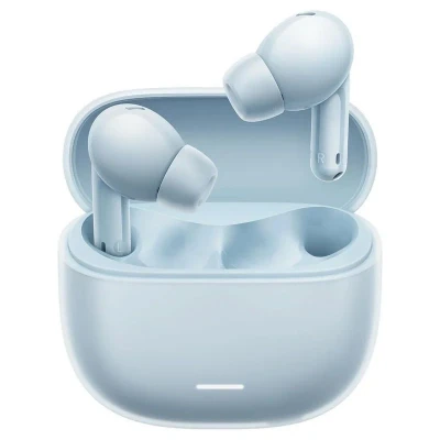 Imagem de Fones de ouvido Bluetooth Xiaomi Redmi Buds 6 Lite com cancelamento ativo ruído azul
