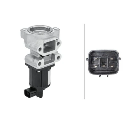 Imagem de HELLA 6NU 014 864 701 Válvula EGR elétrico com junta OPEL: Astra H Hatchback, J Caravan