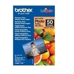 Imagem de Papel Fotográfico Glossy Premium Plus 260 g/m² Branco 10x15 cm 50 Folhas Brother BP71GP50