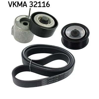 Imagem de SKF VKMA 32116 Jogo de correias trapezoidais estriadas ALFA ROMEO: Giulietta Hatchback, LANCIA: DELTA 3