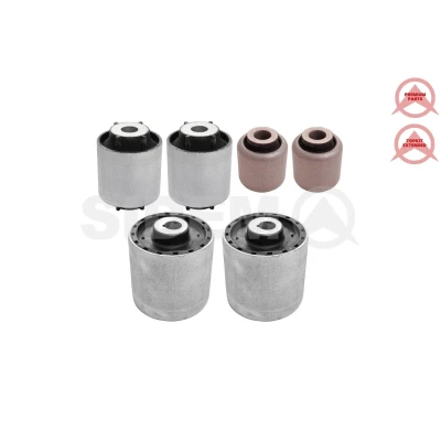 Imagem de SIDEM 8216005 KIT Casquilho de Braço Suspensão Eixo dianteiro, em baixo Rolamento borracha e metal transversal
