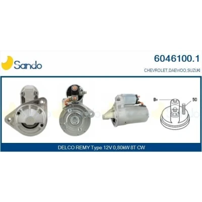 Imagem de SANDO 6010380.0 Motor de arranque 12V 2,30kW 9 CPS0005 M8 110mm