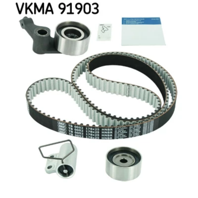 Imagem de SKF VKMA 91903 Jogo de correias dentadas 178 com perfil dentado arredondado TOYOTA: Avensis II Station Wagon, Corolla VIII Compact, Sedan