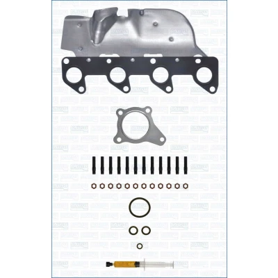 Imagem de AJUSA JTC11707 Kit de montagem, turbocompressor with studs, syringe oil com juntas instruções montagem SEAT: Leon II Hatchback, Ibiza 4