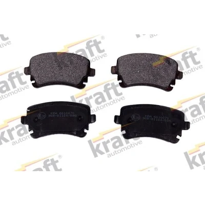 Imagem de KRAFT 6010070 Jogo de pastilhas para travão disco Eixo traseiro AUDI: A4 B6 Avant, Sedan
