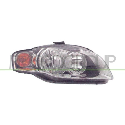 Imagem de PRASCO AD0224903 Farol Principal à direita H7/H7 amarelo com motor de regulação do alcance dos faróis AUDI: A4 B6/B7 Cabrio, B7 Sedan