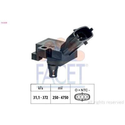 Imagem de FACET 10.3248 Sensor 31kPa 372kPa Made in Italy OE Equivalent