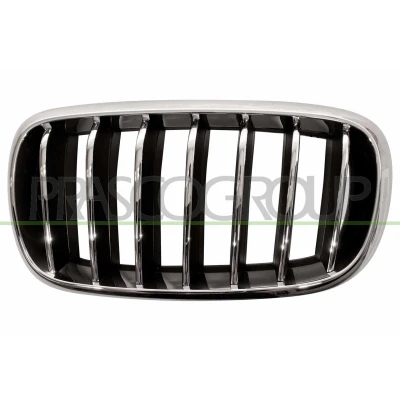 Imagem de PRASCO BM8262014 Grelha de Radiador esquerda crómio/negro BMW: X5