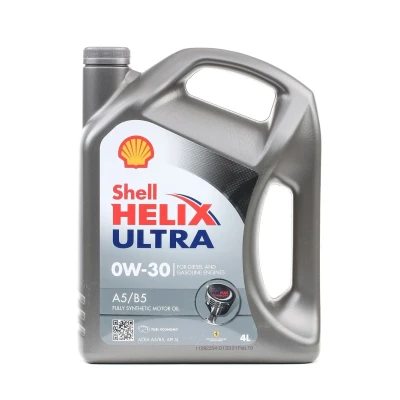 Imagem de Shell Helix Ultra A5/B5 0W 30 4l Óleo do motor 550040651 TOYOTA: Corolla IX Hatchback, Auris Yaris I VOLVO: V40 V60