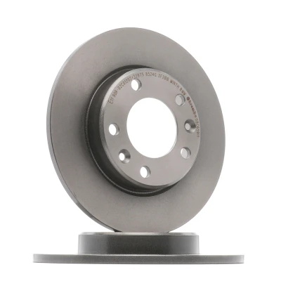 Imagem de BREMBO COATED DISC LINE 08.C659.11 Disco de travão 249 10 5 cheio revestido com parafusos PEUGEOT: 308 II Hatchback, SW 2, Van / Hatchback