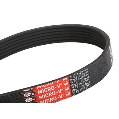 Imagem de GATES 6PK1123 Correia trapezoidal estriada 1123 6 Poliéster, EPDM (borracha de etileno propileno dieno) FleetRunner Micro V