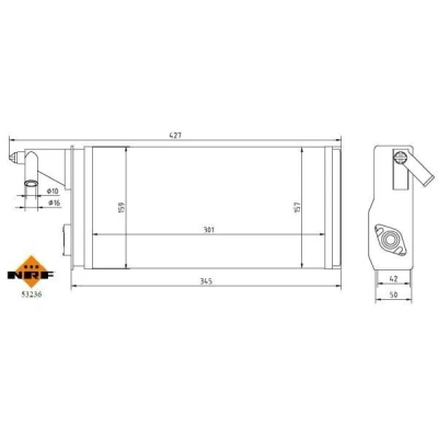 Imagem de NRF 53236A Radiador Quente