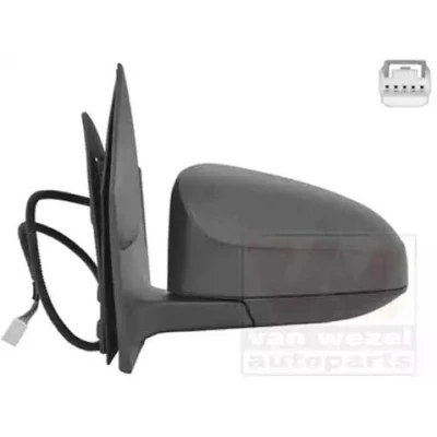 Imagem de Espelho retrovisor Van Wezel 0919807 esquerda com subcapa completo, convexo, para regulação eléctrica dos espelhos, aquecível CITROËN: C1 II