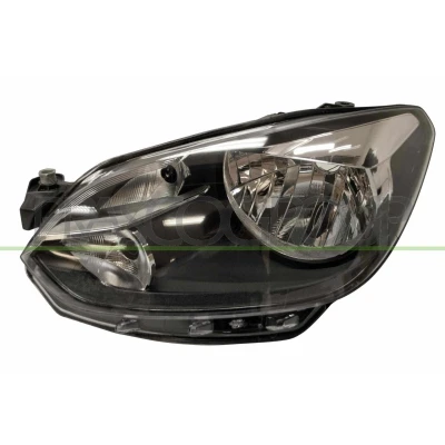 Imagem de PRASCO VG2014824 Farol Principal esquerda H4 preto sem motor de regulação do alcance dos faróis VOLKSWAGEN: up! Hatchback
