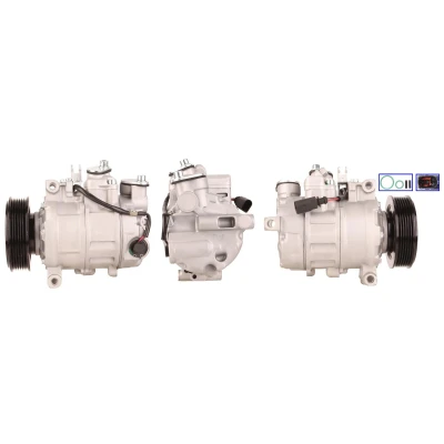Imagem de ELSTOCK 51 0571 Compressor PAG 46 R134a com juntas AUDI: A4 B6 Avant, Sedan, A6 C6 Sedan