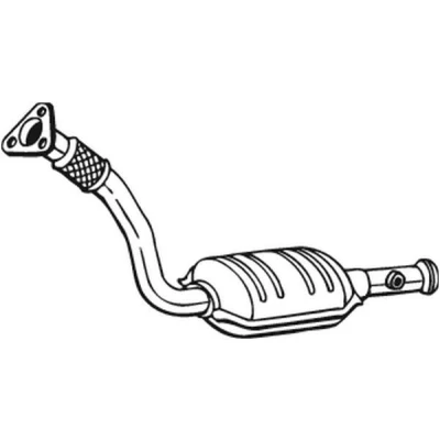 Imagem de Bosal 090 730 Catalisador Euro 4 com componentes de montagem towbar set (Including e set) RENAULT: CLIO 2