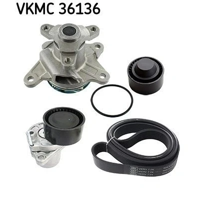 Imagem de SKF VKMC 36136 Bomba de água + kit da correia distribuição