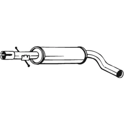 Imagem de BOSAL 220 663 Silenciador Central