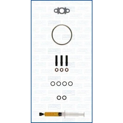 Imagem de AJUSA JTC12339 Kit de montagem, turbocompressor with studs, syringe oil com juntas instruções montagem MERCEDES BENZ: Classe A