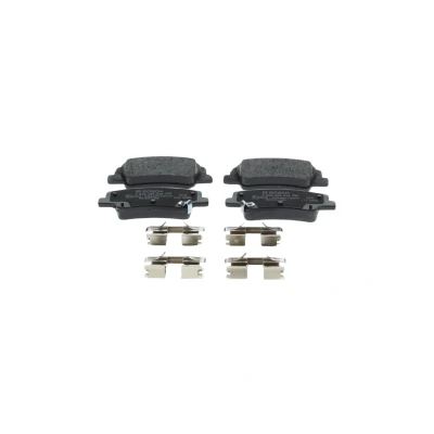 Imagem de BOSCH 0 986 460 236 Jogo de pastilhas para travão disco Baixo teor metálico com contacto avisador desgaste integrado HYUNDAI: Tucson