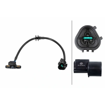 Imagem de HELLA 6PU 358 380 431 Gerador de Impulsos 3pólos Sensor Hall MITSUBISHI: Lancer 6 Limousine