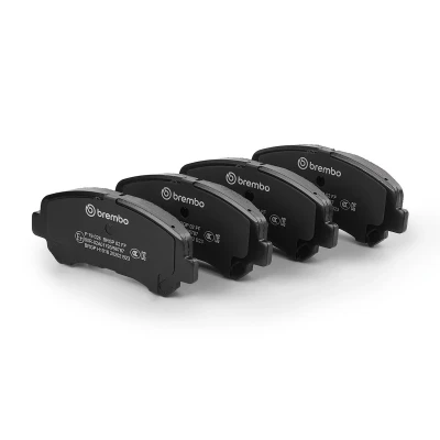 Imagem de BREMBO P 79 028 Jogo de pastilhas para travão disco com avisador sonoro desgaste sem acessórios NISSAN: Qashqai / Qashqai+2 I, Juke, X Trail
