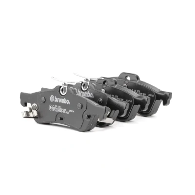 Imagem de BREMBO P 28 070 Jogo de pastilhas para travão disco com avisador sonoro desgaste sem acessórios HONDA: CIVIC 9 Tourer,
