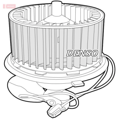Imagem de DENSO DEA26001 Ventilador do Habitáculo para veículo com volante à esquerda SEAT: Ibiza 2