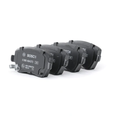 Imagem de BOSCH 0 986 494 573 Jogo de pastilhas para travão disco NISSAN: MICRA 5, 4, Note II Hatchback