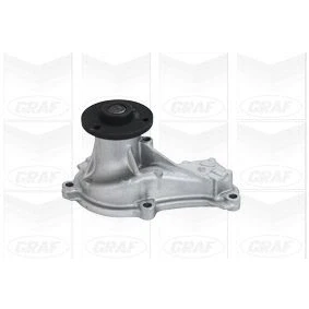 Imagem de GRAF PA1062 Bomba de água com junta mecânico Chapa aço para accionamento da correia trapezoidal estriada HONDA: CIVIC 8 Hatchback
