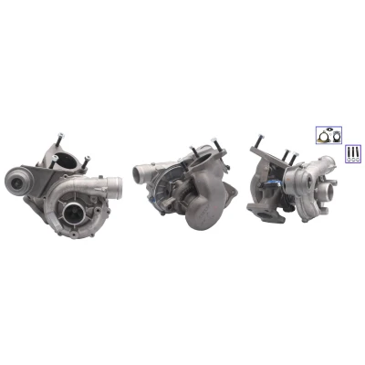 Imagem de ELSTOCK 91 1583 Turbocompressor accionado pelos gases de escape, atuador controlo pneumático com juntas